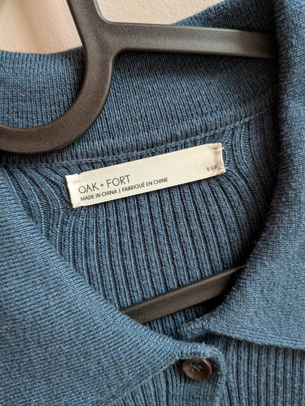 2/$12♥️ Ribbed Button-Front Long Sleeve Tunic Cardigan - Teal - Picture 2 of 4